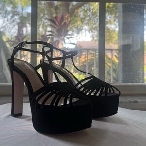 SCHUTZ Black Classic Heels